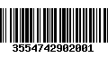 Código de Barras 3554742902001