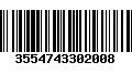 Código de Barras 3554743302008