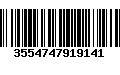 Código de Barras 3554747919141