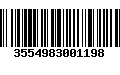 Código de Barras 3554983001198