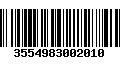 Código de Barras 3554983002010