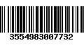 Código de Barras 3554983007732