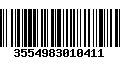 Código de Barras 3554983010411