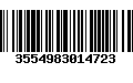 Código de Barras 3554983014723