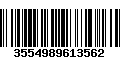 Código de Barras 3554989613562