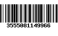 Código de Barras 3555081149966