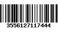 Código de Barras 3556127117444