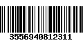 Código de Barras 3556940812311