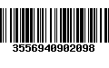 Código de Barras 3556940902098