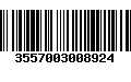 Código de Barras 3557003008924