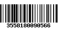 Código de Barras 3558180090566