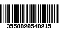 Código de Barras 3558820540215