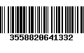 Código de Barras 3558820641332