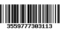 Código de Barras 3559777303113