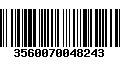 Código de Barras 3560070048243