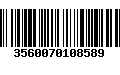 Código de Barras 3560070108589