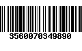 Código de Barras 3560070349890