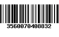 Código de Barras 3560070408832