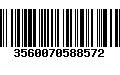 Código de Barras 3560070588572