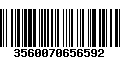 Código de Barras 3560070656592