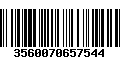 Código de Barras 3560070657544