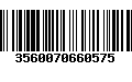 Código de Barras 3560070660575