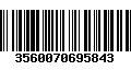 Código de Barras 3560070695843