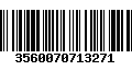 Código de Barras 3560070713271