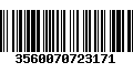 Código de Barras 3560070723171