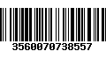 Código de Barras 3560070738557