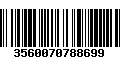 Código de Barras 3560070788699