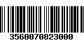 Código de Barras 3560070823000