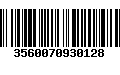 Código de Barras 3560070930128