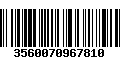 Código de Barras 3560070967810