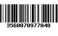 Código de Barras 3560070977048