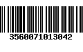 Código de Barras 3560071013042