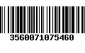 Código de Barras 3560071075460