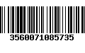 Código de Barras 3560071085735