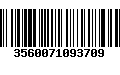 Código de Barras 3560071093709