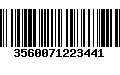 Código de Barras 3560071223441