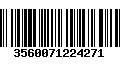 Código de Barras 3560071224271