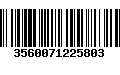 Código de Barras 3560071225803