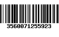 Código de Barras 3560071255923