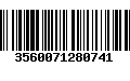 Código de Barras 3560071280741