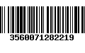 Código de Barras 3560071282219