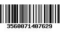 Código de Barras 3560071407629