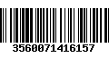 Código de Barras 3560071416157