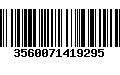 Código de Barras 3560071419295