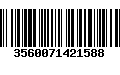 Código de Barras 3560071421588