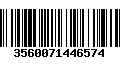 Código de Barras 3560071446574